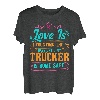 Trucker's Family Home Sichere stolze Ehefrau des LKW-Fahrers T-Shirt