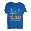 Trucker's Family Home Sichere stolze Ehefrau des LKW-Fahrers T-Shirt