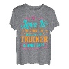 Trucker's Family Home Sichere stolze Ehefrau des LKW-Fahrers T-Shirt