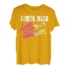 Trucker Truck Driver Girl Vintage Truck Hair Don't Care T-Shirt