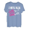 Trucker Truck Driver Girl Vintage Truck Hair Don't Care T-Shirt