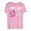 Trucker Truck Driver Girl Vintage Truck Hair Don't Care T-Shirt