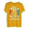 Best Truckin Dad ever Lastkraftwagen Transporter Fernfahrer T-Shirt