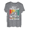 Best Truckin Dad ever Lastkraftwagen Transporter Fernfahrer T-Shirt