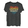 Trucker Truck Driver Retro Herz Vintage T-Shirt