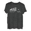 Lkw-Fahrer Evolution Geschenk 18 Wheeler Sattelauflieger T-Shirt