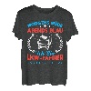 Lastkraftwagenfahrer Morgens Müde Abends Blau Lkw Fahrer T-Shirt