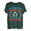 Lastkraftwagenfahrer Morgens Müde Abends Blau Lkw Fahrer T-Shirt