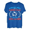 Lastkraftwagenfahrer Morgens Müde Abends Blau Lkw Fahrer T-Shirt