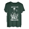 Herren LKW Fahrer Fernfahrer Kaffee Bier Trucker T-Shirt
