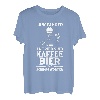 Herren LKW Fahrer Fernfahrer Kaffee Bier Trucker T-Shirt
