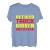 Ruhestand LKW Fahrer Star Trucker Ruhestand Geschenk T-Shirt