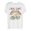 Warten Sie einfach in den LKW-Fahrern und Moons Love Music T-Shirt