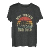 Herren Bester Truckin' Dad aller Zeiten Vintage Trucker Truck Driver Daddy T-Shirt