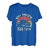 Herren Bester Truckin' Dad aller Zeiten Vintage Trucker Truck Driver Daddy T-Shirt