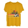Retro Vintage Sunset Trucker für LKW-Fahrer T-Shirt