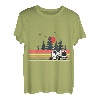 Retro Vintage Sunset Trucker für LKW-Fahrer T-Shirt