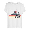 Retro Vintage Sunset Trucker für LKW-Fahrer T-Shirt