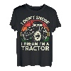 Traktor-Shirt I Dont Snore Farming Farmer Geschenk Lustige Männer T-Shirt