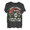 Traktor-Shirt I Dont Snore Farming Farmer Geschenk Lustige Männer T-Shirt