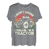 Traktor-Shirt I Dont Snore Farming Farmer Geschenk Lustige Männer T-Shirt