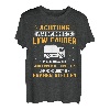 Lastkraftwagenfahrer Achtung wahnsinniger LKW Fahrer T-Shirt
