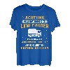 Lastkraftwagenfahrer Achtung wahnsinniger LKW Fahrer T-Shirt