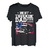 Trucker Herren Damen Big Rig Trucking Truckin' Road Lorry T-Shirt