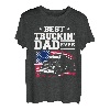 Trucker Herren Damen Big Rig Trucking Truckin' Road Lorry T-Shirt