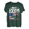 Trucker Herren Damen Big Rig Trucking Truckin' Road Lorry T-Shirt