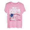 Trucker Herren Damen Big Rig Trucking Truckin' Road Lorry T-Shirt