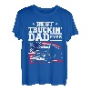 Trucker Herren Damen Big Rig Trucking Truckin' Road Lorry T-Shirt