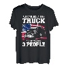 Lustige Trucker-Geschenke für Männer, Ehemann, Halbanhänger, LKW-Fahrer T-Shirt