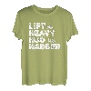 Herren Gabelstaplerfahrer Vater Lkw-Fahrer Hug Harder T-Shirt