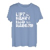 Herren Gabelstaplerfahrer Vater Lkw-Fahrer Hug Harder T-Shirt