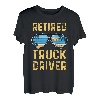 Sonnenbrille im Ruhestand für LKW-Fahrer, Strand, Ruhestand T-Shirt