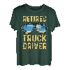 Sonnenbrille im Ruhestand für LKW-Fahrer, Strand, Ruhestand T-Shirt