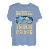 Sonnenbrille im Ruhestand für LKW-Fahrer, Strand, Ruhestand T-Shirt