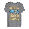 Sonnenbrille im Ruhestand für LKW-Fahrer, Strand, Ruhestand T-Shirt