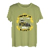 Unterschätze niemals einen alten Mann mit einem Bulldozer Vintage T-Shirt