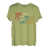 Semi Truck 18 Wheeler Design für LKW-Fahrer Papa T-Shirt