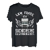 Herren Ich sichere euer Überleben, Lkw Fahrer T-Shirt