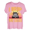Herren Lustiges Trucker-Design für Männer und Frauen, HalbLKW-Fahrer-Liebhaber T-Shirt