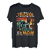Behind Every Trucker Is A Mom Vintage Muttertag T-Shirt