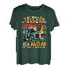 Behind Every Trucker Is A Mom Vintage Muttertag T-Shirt