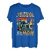 Behind Every Trucker Is A Mom Vintage Muttertag T-Shirt