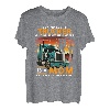 Behind Every Trucker Is A Mom Vintage Muttertag T-Shirt