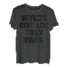 Weltbester Holz-LKW-Fahrer T-Shirt