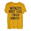 Weltbester Holz-LKW-Fahrer T-Shirt
