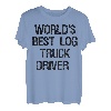 Weltbester Holz-LKW-Fahrer T-Shirt